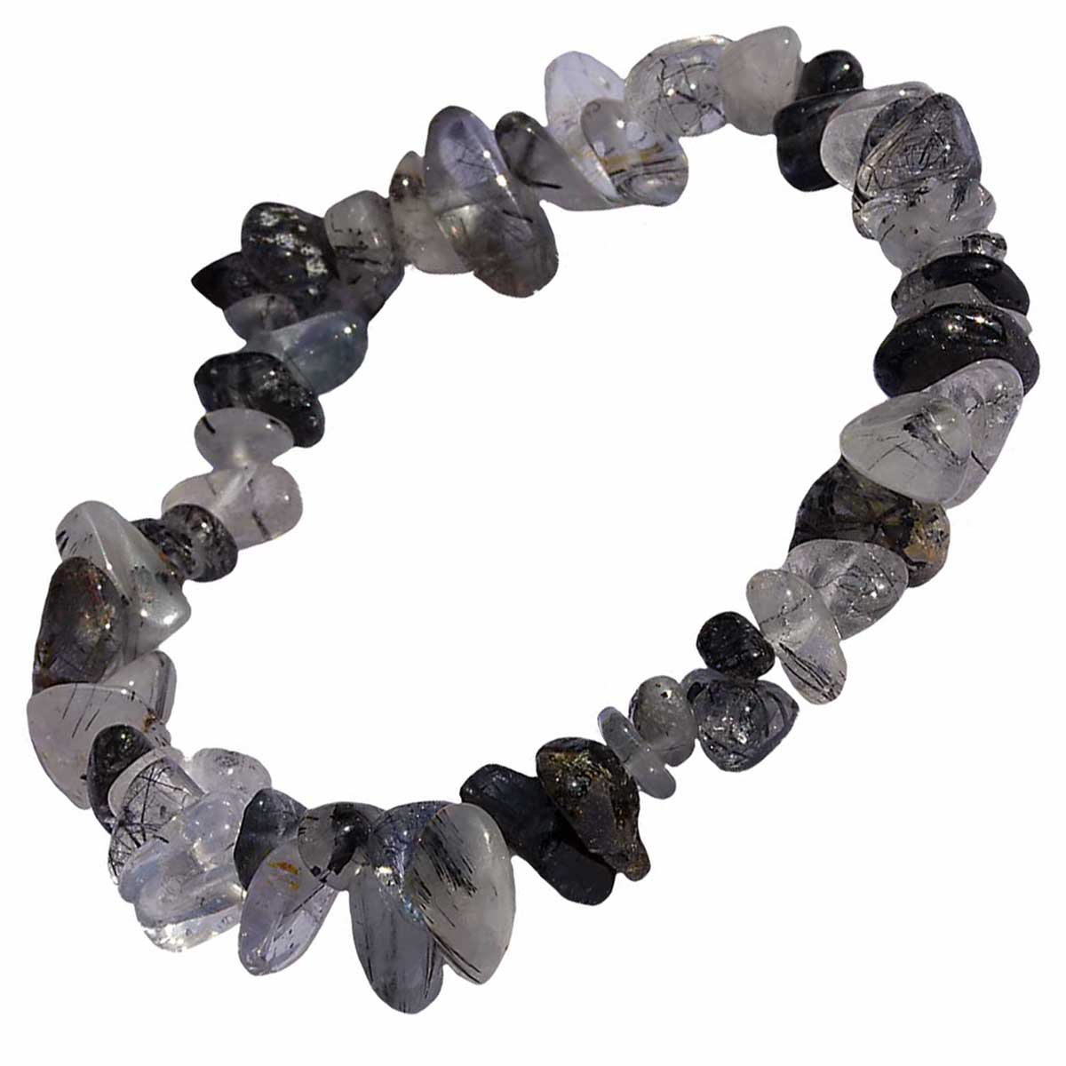 Bracelet pierre naturelle tourmaline quartz
